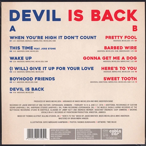 Mike Andersen - Devil Is Back