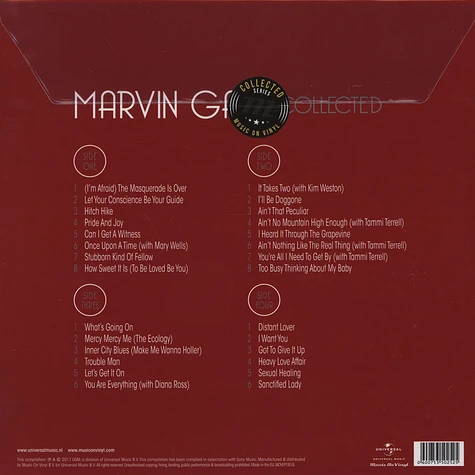 Marvin Gaye - Collected Black Vinyl Edition