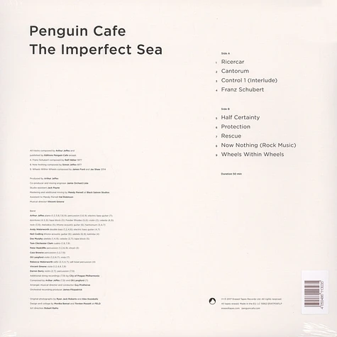 Penguin Cafe - The Imperfect Sea Black Vinyl Edition