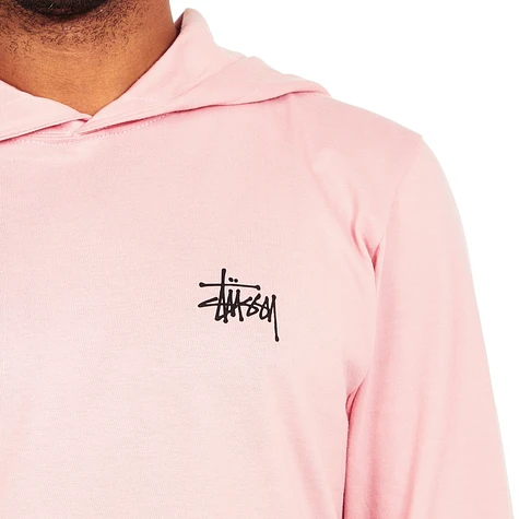 Stüssy - Basic Stussy Hooded Longsleeve