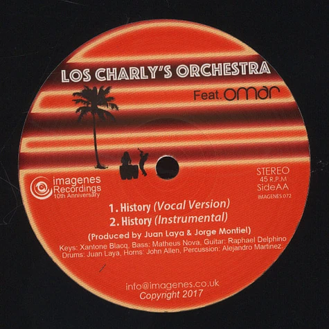 Los Charly's Orchestra - It's So / History Feat. Omar