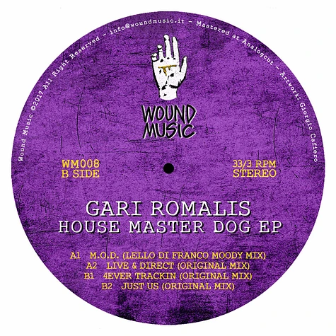 Gari Romalis - House Master Dog EP