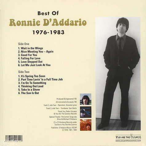 Ronnie D'Addario - Best Of 1976-1983