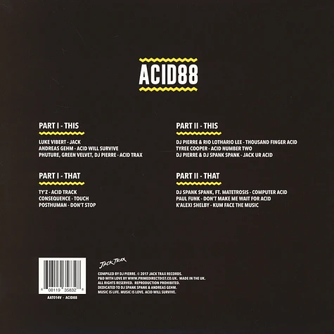 V.A. - DJ Pierre Presents Acid 88