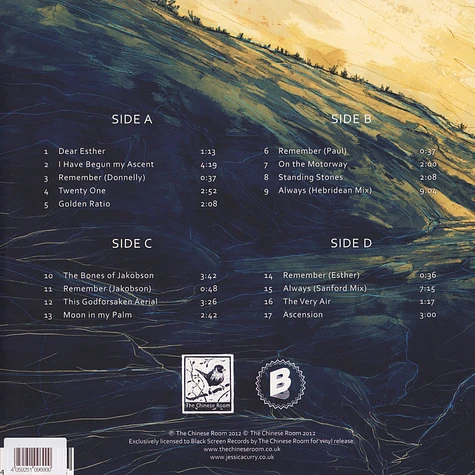 Jessica Curry - OST Dear Esther Gold Vinyl Edition