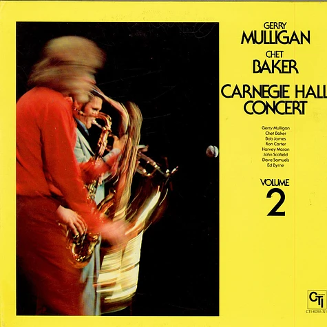 Gerry Mulligan / Chet Baker - Carnegie Hall Concert - Volume 2