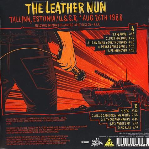 The Leather Nun - Vive La Fete! Vive La Revolution