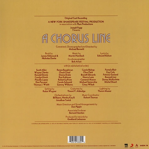 V.A. - A Chorus Line 40th Anniversary Edition