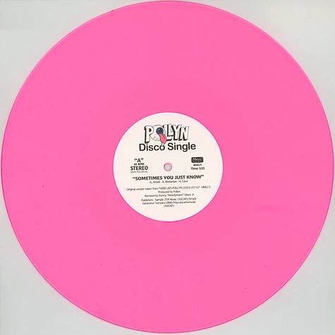 Pollyn - The Moodymann Remixes Pink Vinyl Edition