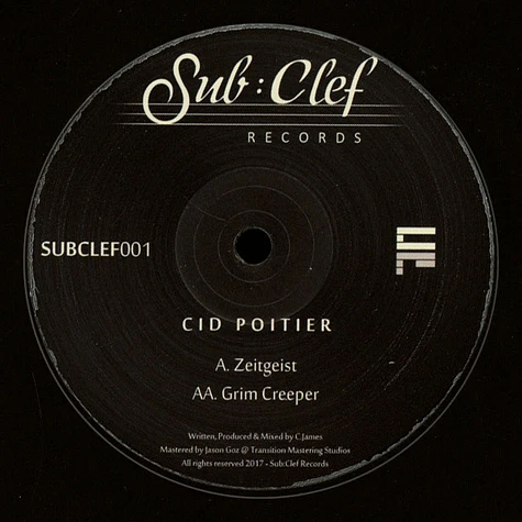 Cid Poitier - Zeitgeist / Grim Creeper