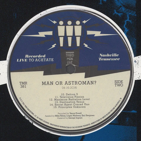 Man Or Astroman? - Live At Third Man Records