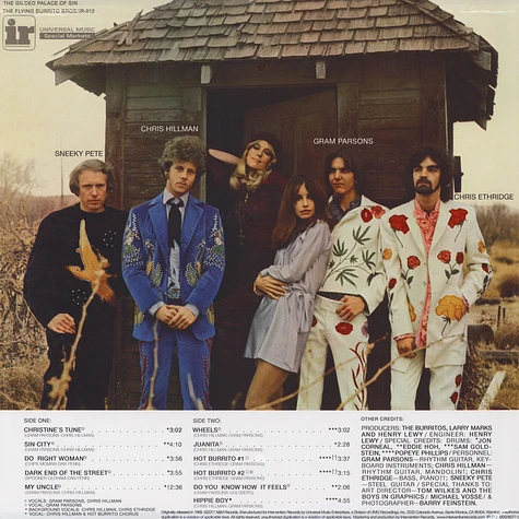 The Flying Burrito Bros - The Gilded Palace Of Sin