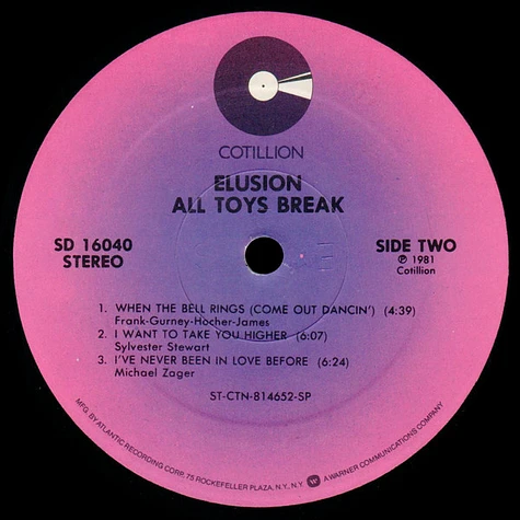 Elusion - All Toys Break