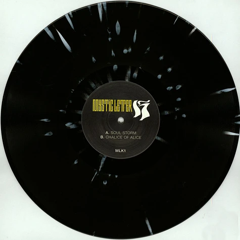 Mystic Letter K (Cari Lekebusch) - Soul Storm Black White Splatter Vinyl Edition