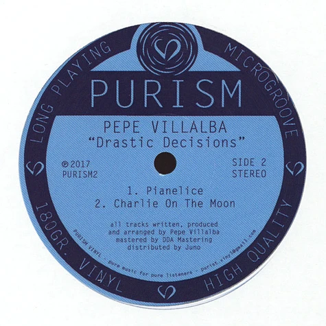 Pepe Villalba - Drastic Decisions