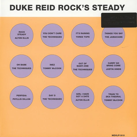 V.A. - Duke Reid Rock's Steady Black Vinyl Edition