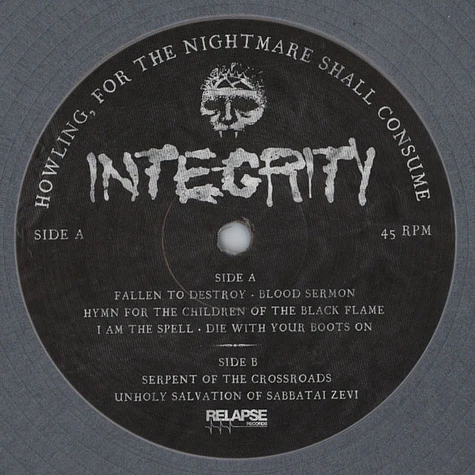 Integrity - Howling, For The Nightmare Shall Consume