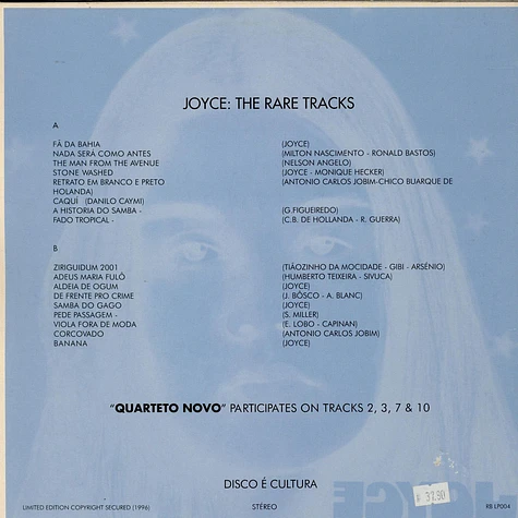 Joyce - The Rare Tracks