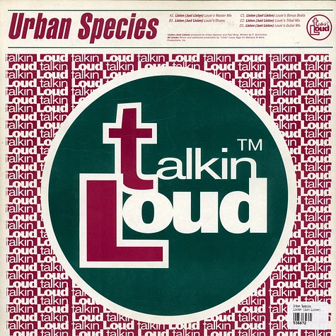 Urban Species - Listen (Just Listen) (Masters At Work Remixes)