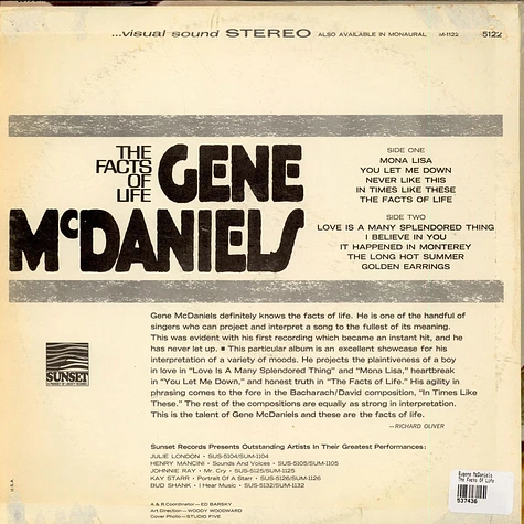 Eugene McDaniels - The Facts Of Life