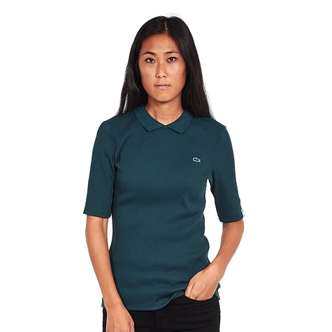 Lacoste L!ve - L!VE Stretch 2X2 Rib Polo Shirt