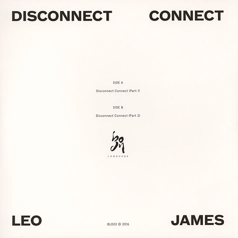 Leo James - Disconnect Connect