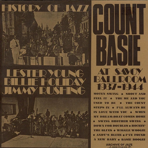 Count Basie - At Savoy Ballroom 1937-1944