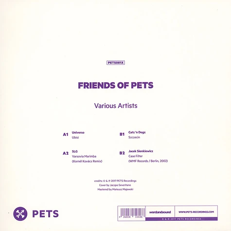 Earth Trax, Seltron 400, Adam Port & Jen - Friends Of Pets 1