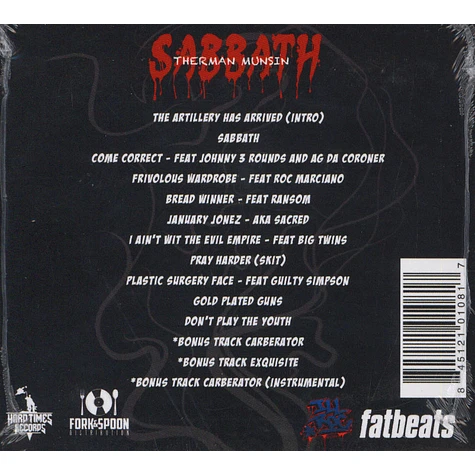 Therman Munsin - Sabbath (produced by Roc Marciano)