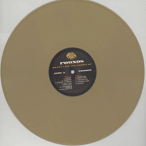 Pounds - Heavy Lies The Crown EP Colored Vinyl Edition