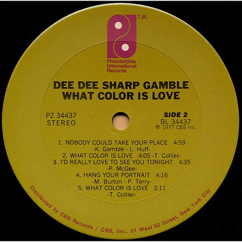 Dee Dee Sharp Gamble - What Color Is Love