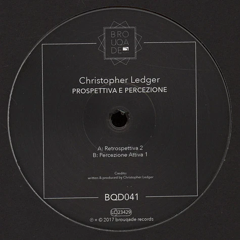 Christopher Ledger - Prospettiva e Percezione