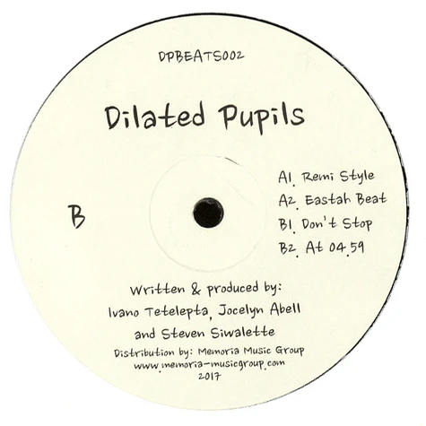 Dilated Pupils - DPBEATS002