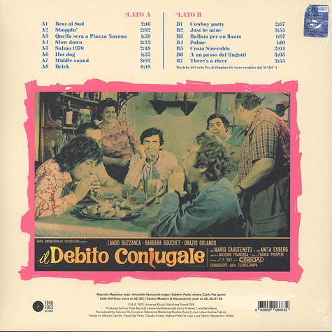 Carlo Pes, Peppino De Luca, I Marc 4 - OST Debito Coniugale