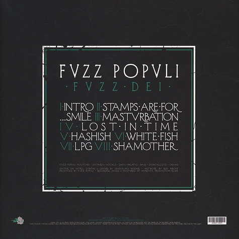 Fvzz Popvli - Fvzz Popvli Black Vinyl Edition