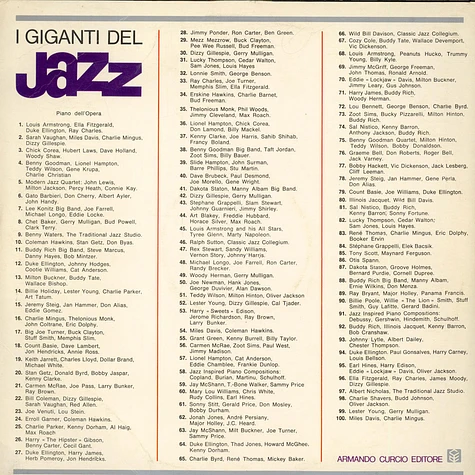 Jay McShann, Joe Turner, Milt Buckner, Sammy Price - I Giganti Del Jazz Vol. 63