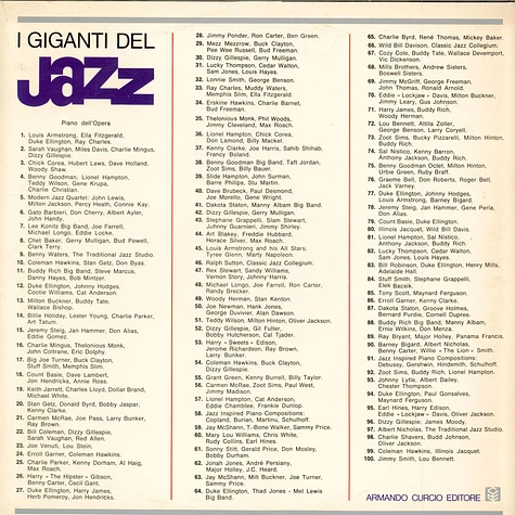 Big Joe Turner, Buck Clayton, Stuff Smith, Memphis Slim - I Giganti Del Jazz Vol. 17