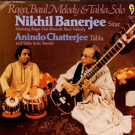 Nikhil Banerjee & Anindo Chatterjee - Raga, Baul Melody & Tabla Solo
