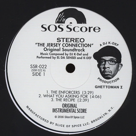 Enforcers, The (K-Def & El Da Sensei) - The Jersey Connection Instrumentals