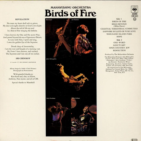 Mahavishnu Orchestra - Birds Of Fire