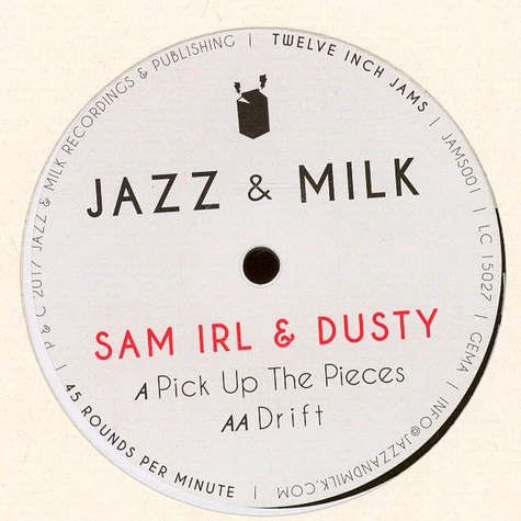 Sam Irl & Dusty - Twelve Inch Jams 001