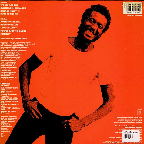 Jimmy Cliff - The Power And The Glory