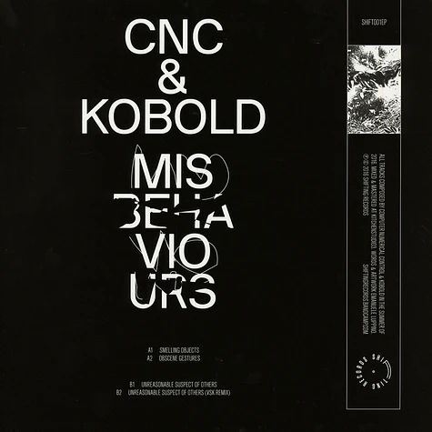 CNC & Kobold - Misbehaviours EP VSK Remix