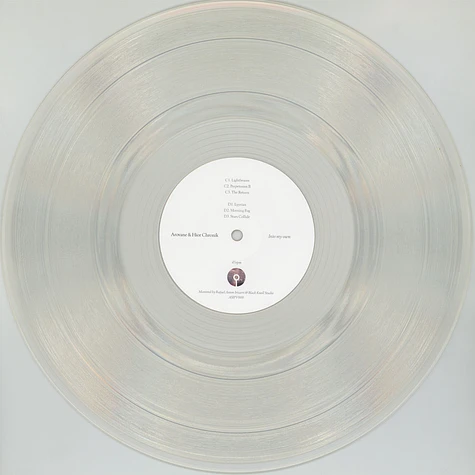 Arovane / Hior Chronik - Into My Own Clear Vinyl Edition