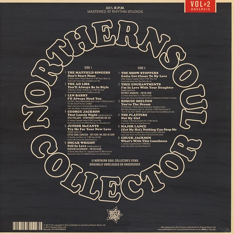 V.A. - Northern & Rare Soul Collector II DJ Edition