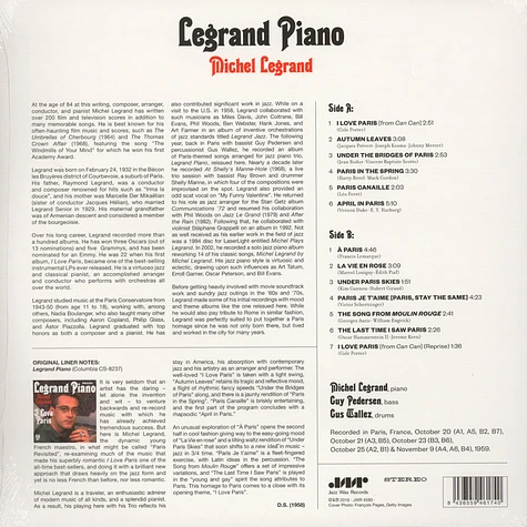 Michel Legrand - Piano