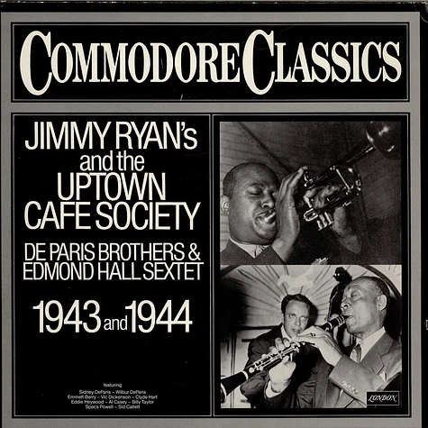 DeParis Brothers Orchestra & Edmond Hall Sextet - Jimmy Ryan's And The Uptown Cafe Society