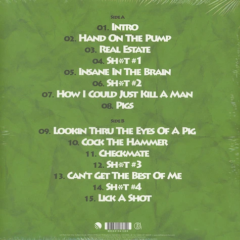 Cypress Hill - Live In Amsterdam Black Vinyl Edition