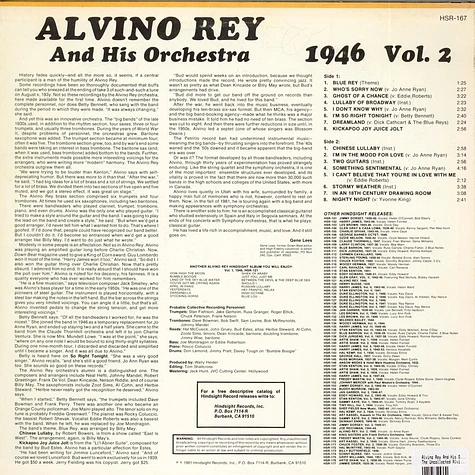 Alvino Rey And His Orchestra - The Uncollected Vol. 2 1946