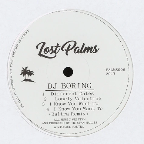 DJ Boring - Different Dates EP
